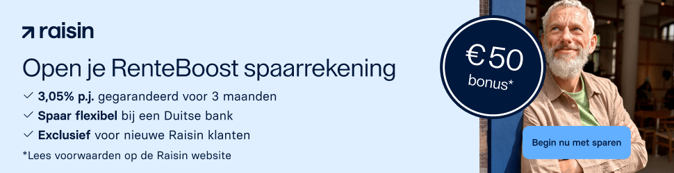 spaarrentes vergelijken