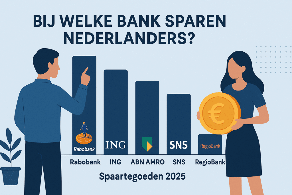 bij welke bank sparen nederlanders