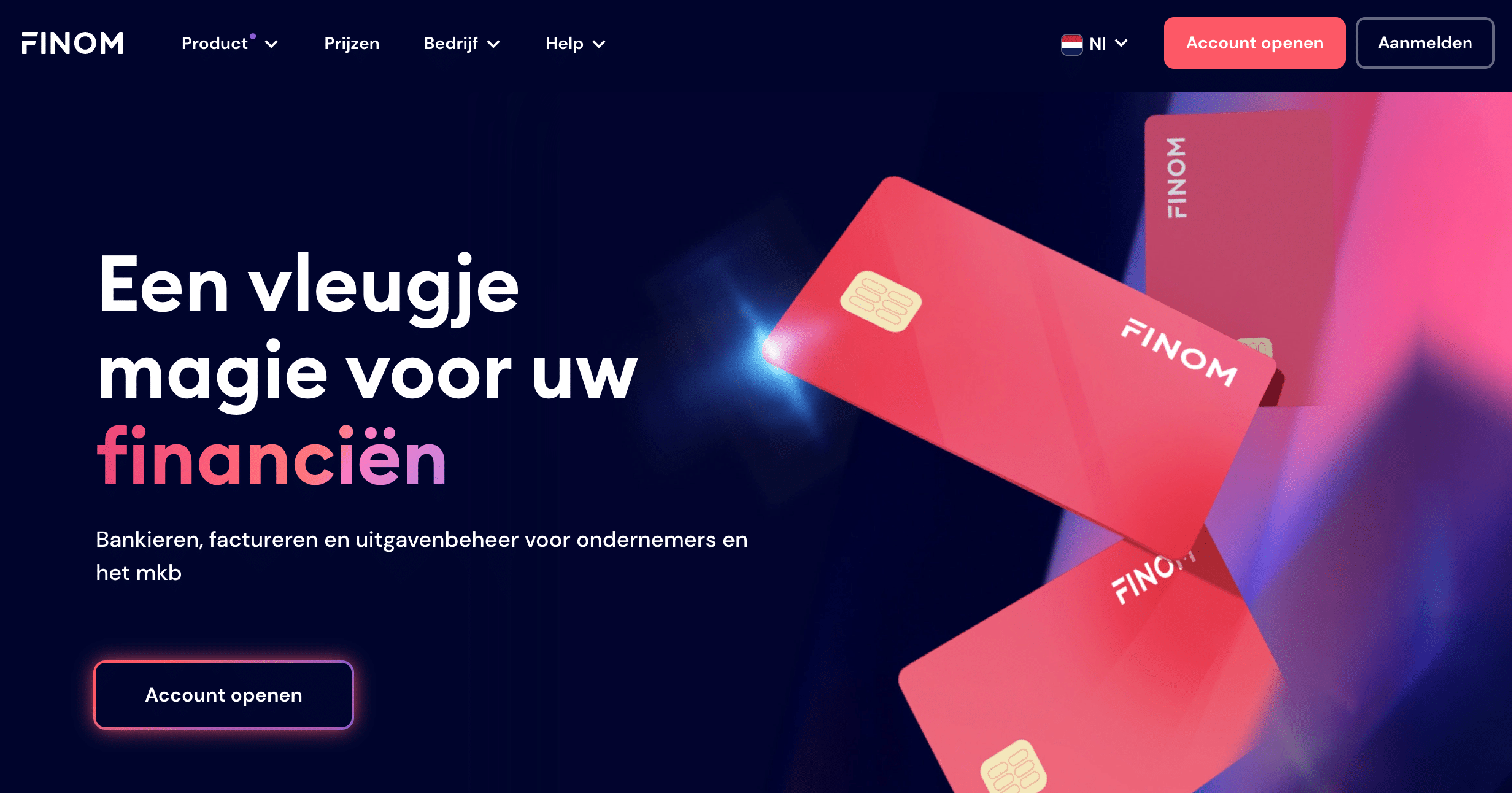 Finom review_website-zzp-bankrekening