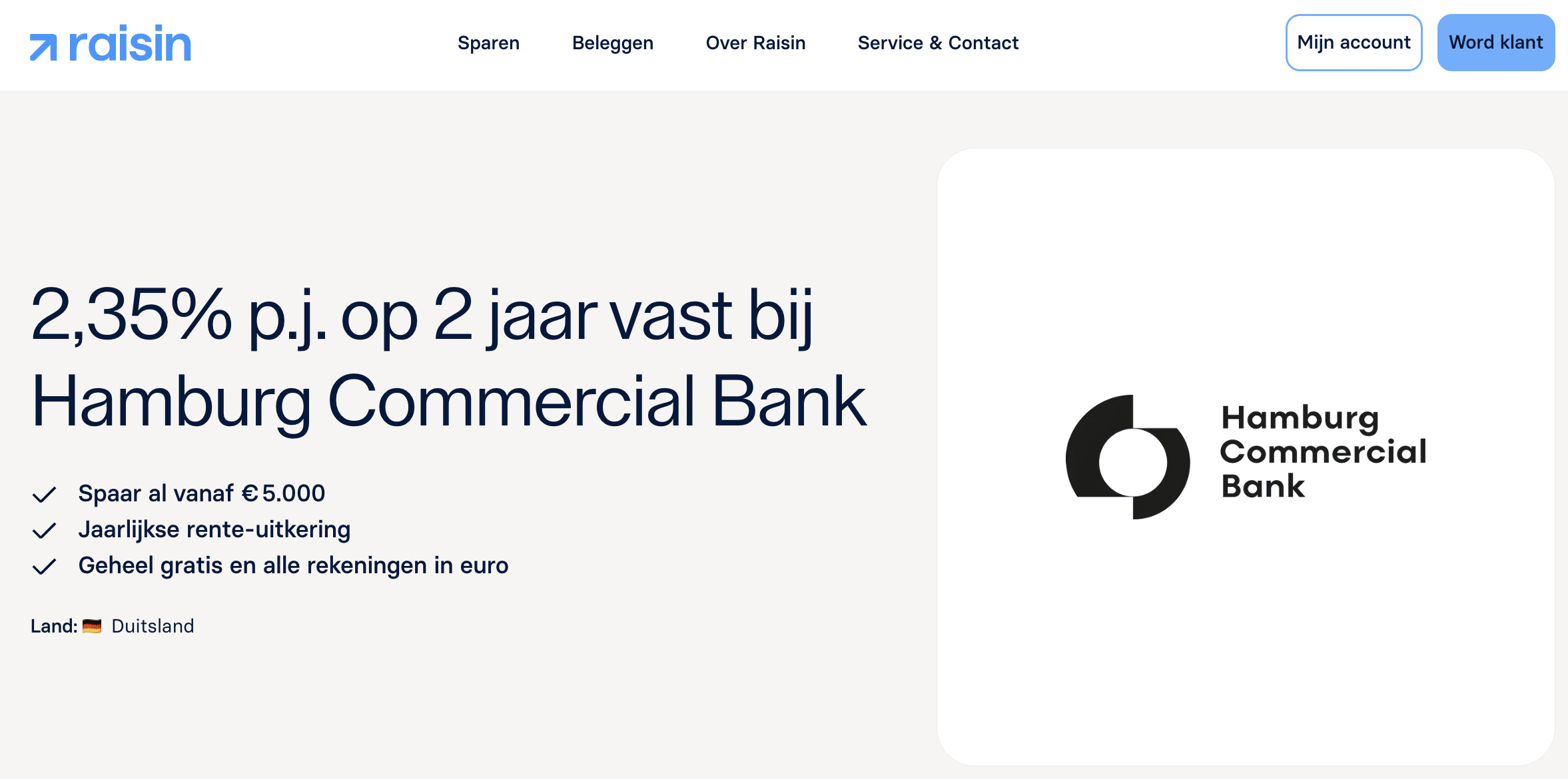 Hamburg Commercial Bank review en ervaringen