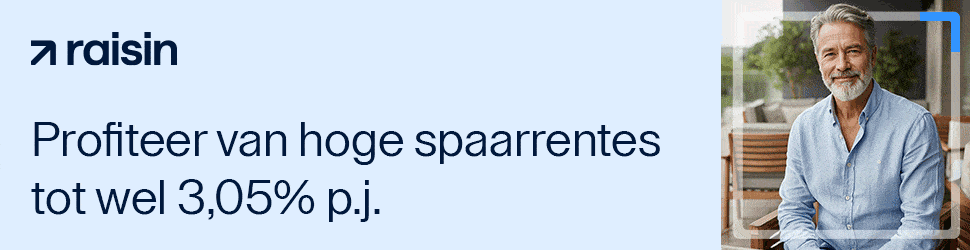 spaarrentes vergelijken raisin