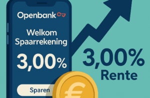 openbank welkom spaarrekening rente verhoging 3 procent