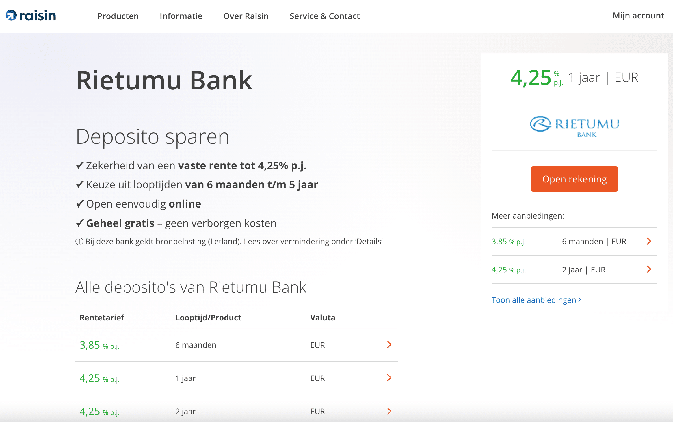 rietumu bank review