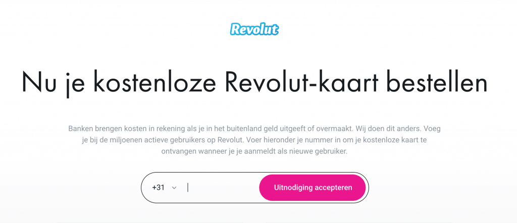 revolut bankrekening openen