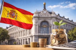 spaarders kijken over de grens