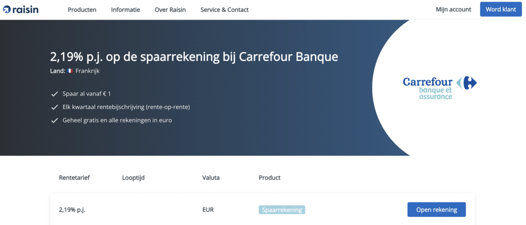 carrefour banque review en ervaringen