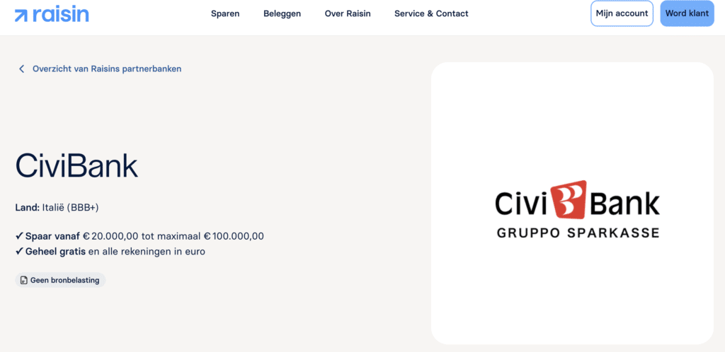 civibank review en ervaringen 2025