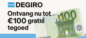 degiro transactietegoed aanbieding