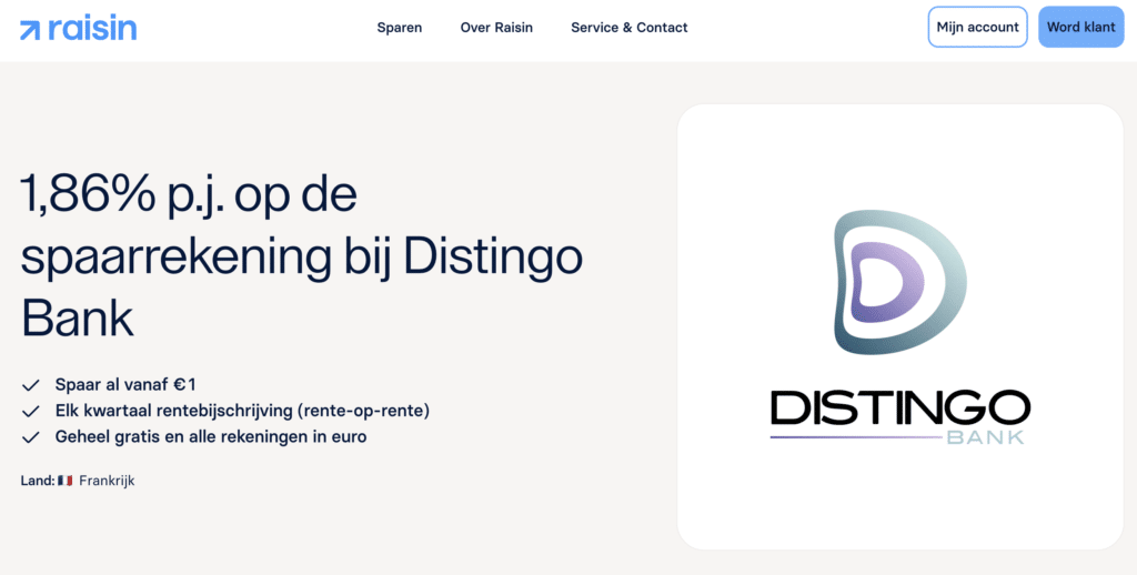 distingo bank review en ervaringen