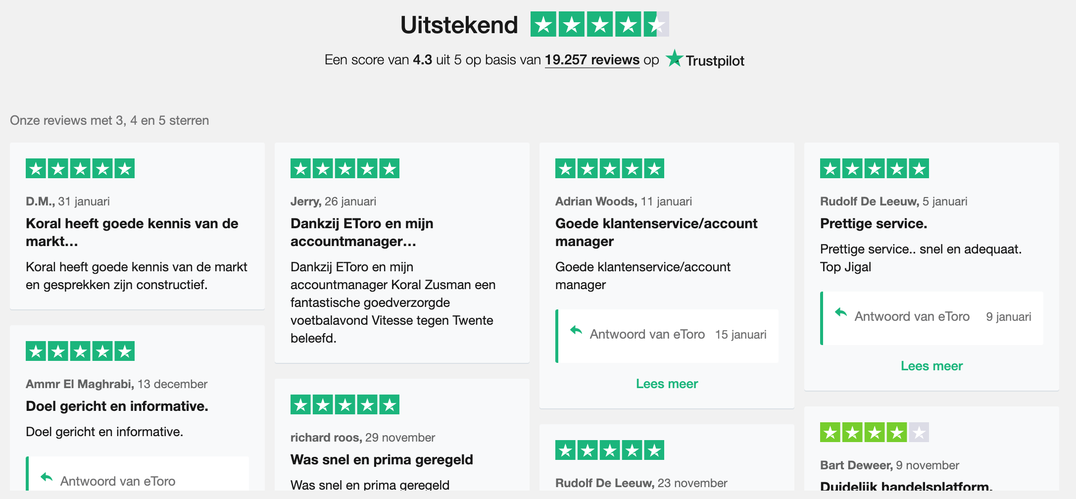 etoro beoordeling klanten trustpilot