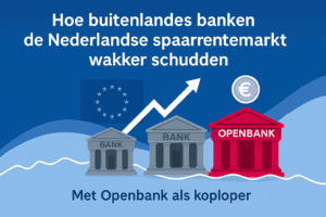 Buitenlandse banken zoals Openbank verhogen de concurrentie op de Nederlandse spaarrentemarkt