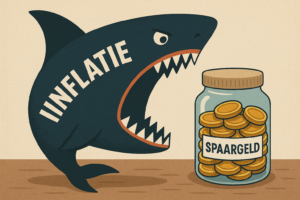 inflatie stijgt, spaarrente daalt heeft sparen nog zin