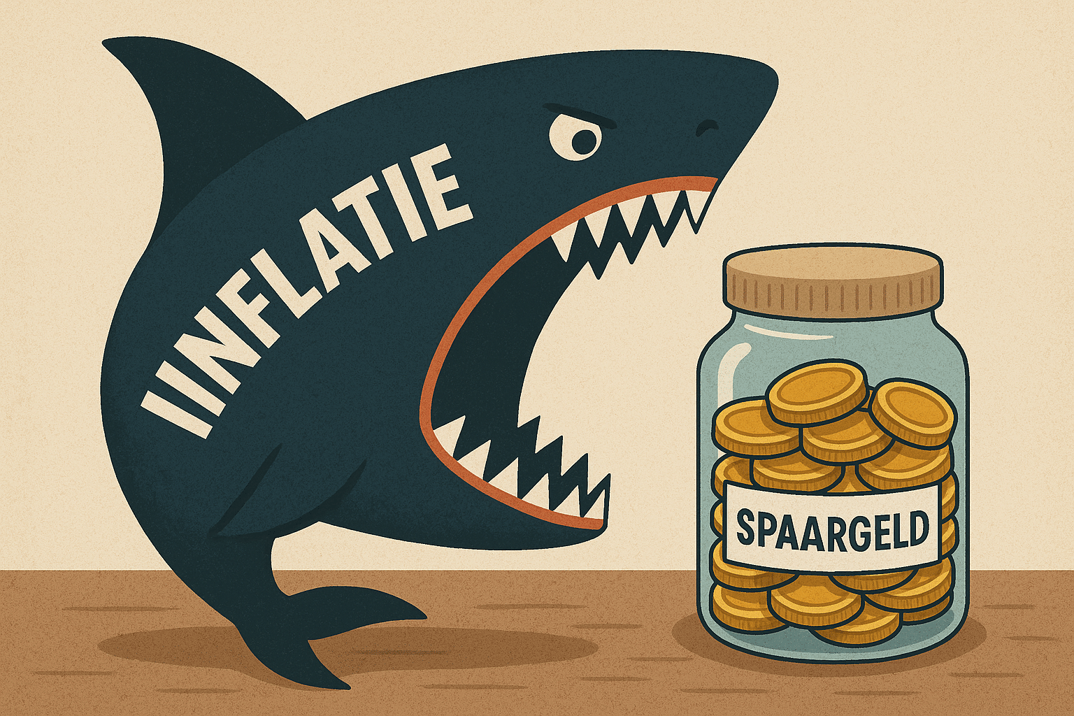 inflatie stijgt, spaarrente daalt heeft sparen nog zin