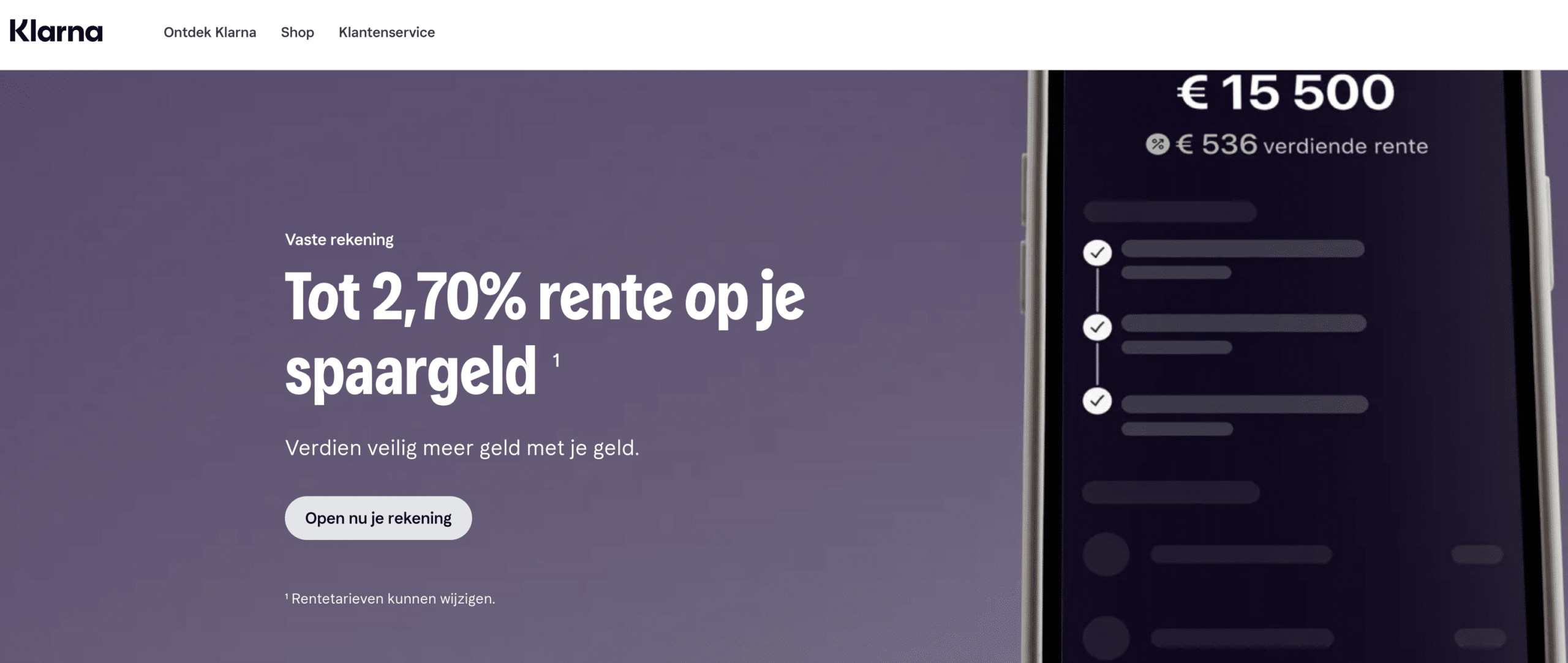 klarna bank review en ervaringen verdien meer met je spaargeld