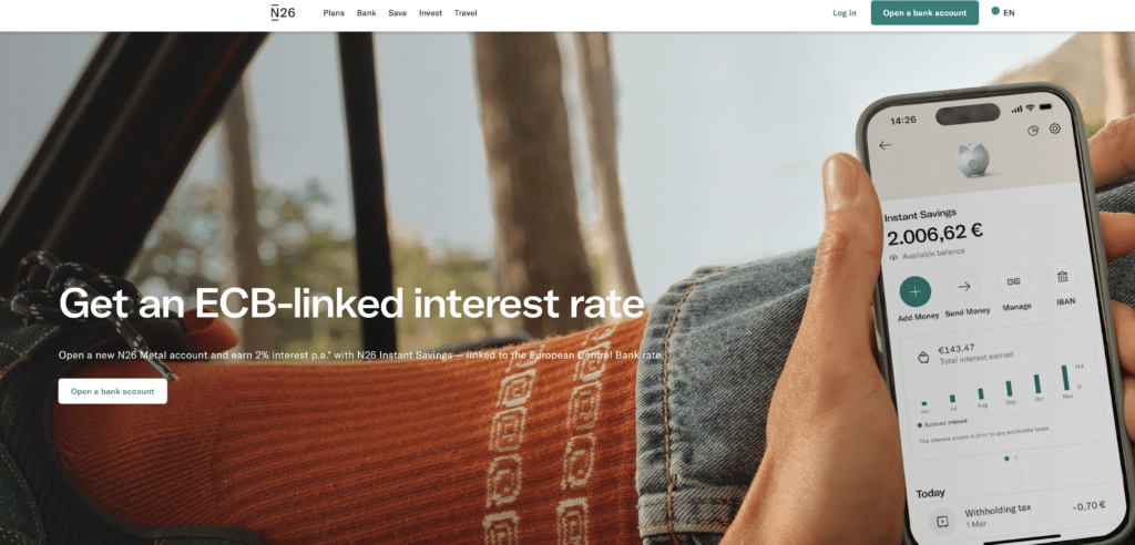 n26 spaarrekening review