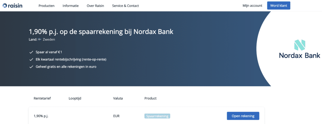 nordax bank review en ervaringen