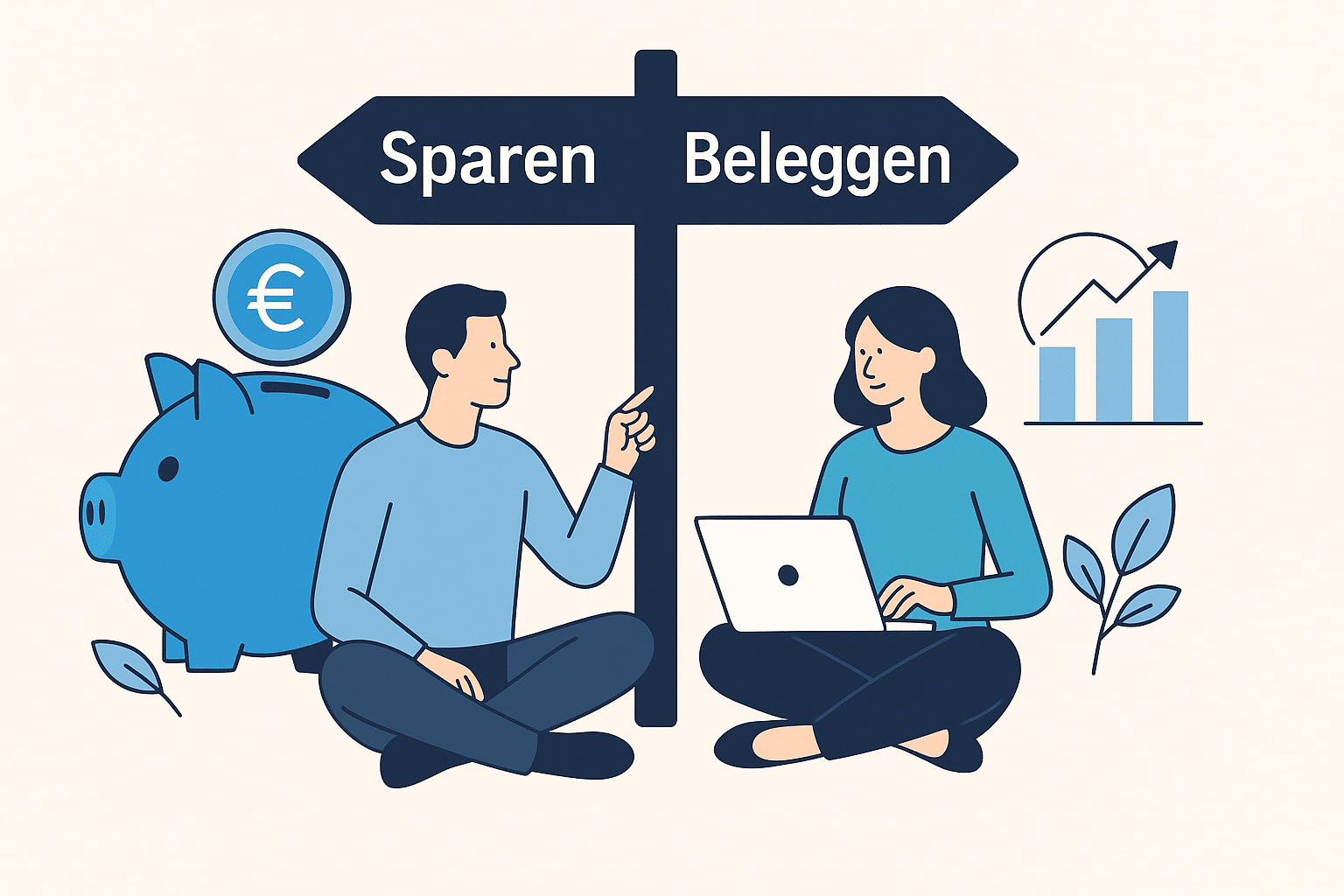 sparen of beleggen kies een mix