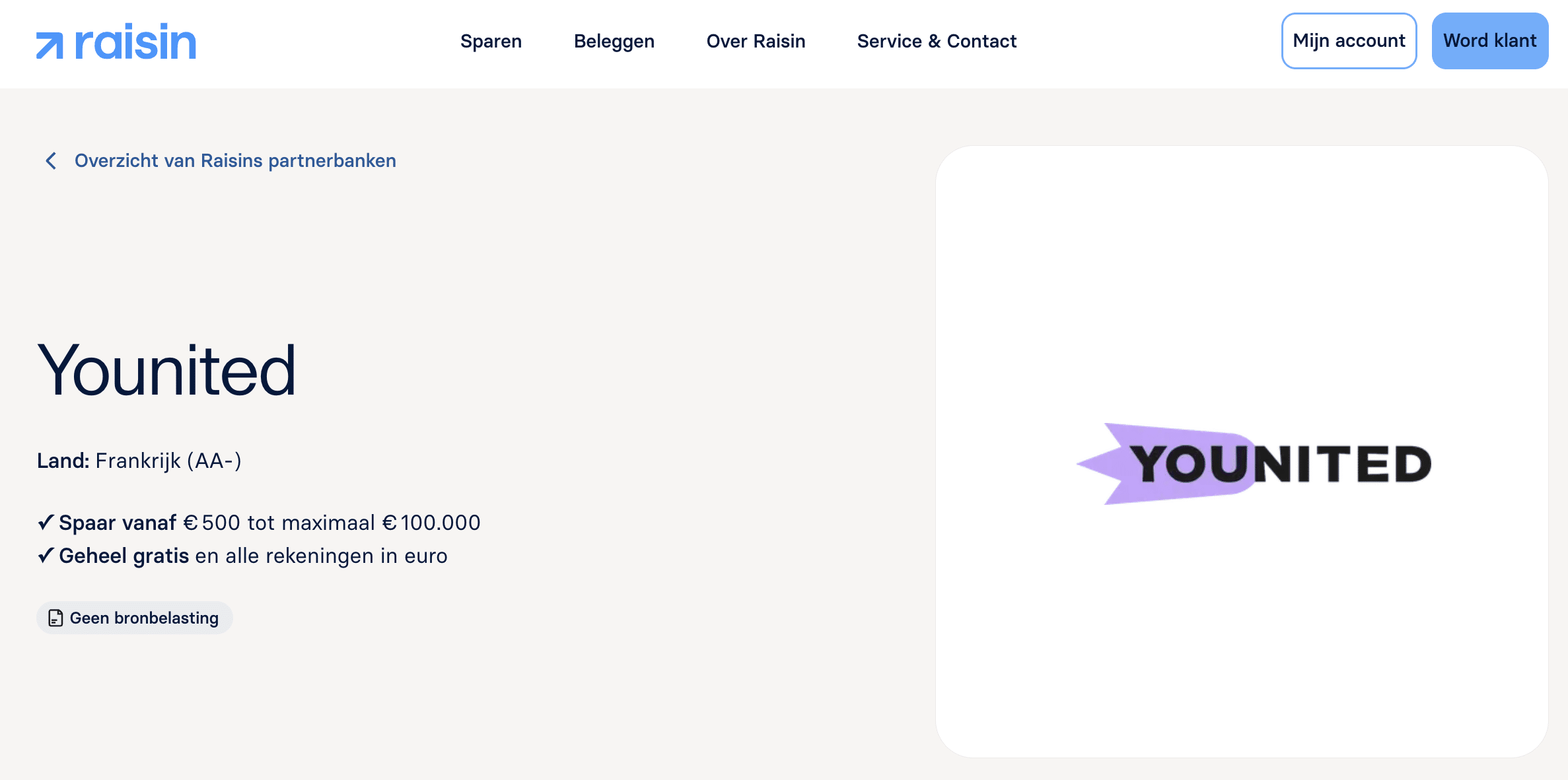 younited bank review en ervaringen